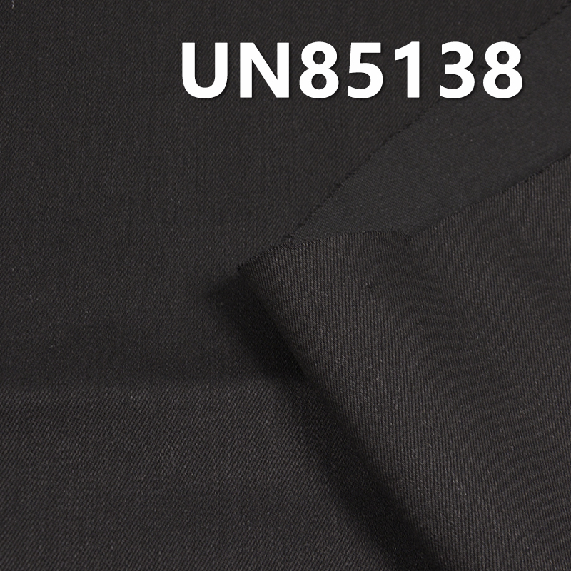 Black  Face&Black Back Denim |9.6oz Stretch 3/1"z"Twill Denim Fabric | Fabric for Jeans, Denim Skirts, Denim Tops