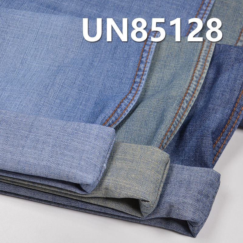 100% Cotton Denim Fabric | 5.4oz Warp&Weft Slub Twill Denim | Non-Stretch Wide Width | Fabric for Denim Skirts, Denim Shirts