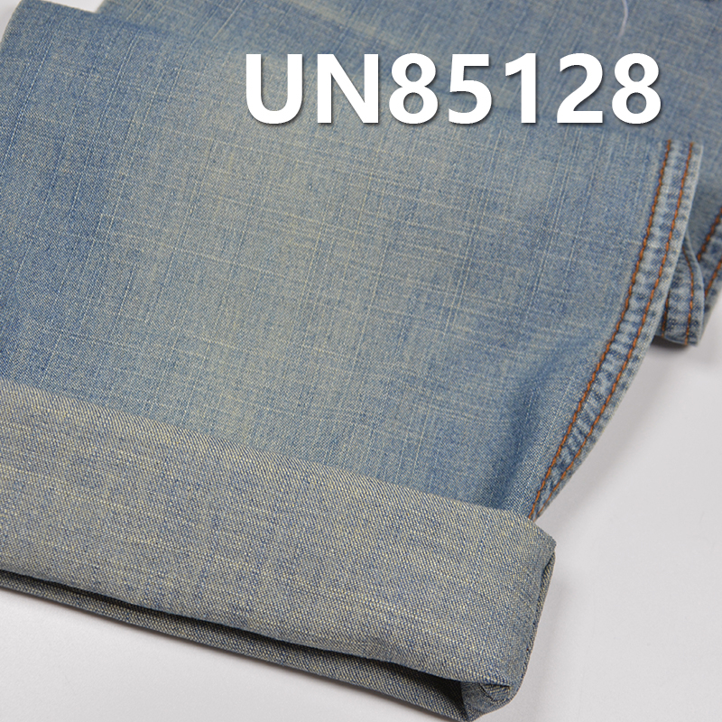 100% Cotton Denim Fabric | 5.4oz Warp&Weft Slub Twill Denim | Non-Stretch Wide Width | Fabric for Denim Skirts, Denim Shirts
