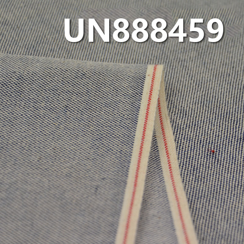100% Cotton Oxford Selvedge Denim | 6.5oz Raw Denim | Slub Cotton Denim | Fabric for Skirts, Jeans, Shirts