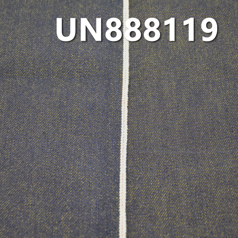 100% Cotton Slub Selvedge Denim | 13.5 oz Slub Cotton Twill | Autumn/Winter Heavyweight Denim | Jeans, Jackets Fabric 