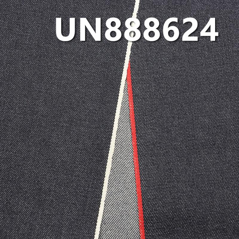 100% Cotton Red Selvage Denim Fabric | 14oz Fall-Winter Heavyweight Twill | Jeans and Jackets Fabric