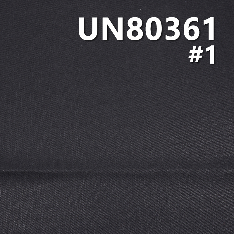 100% Cotton Yarn-Dyed Denim | 9.7 oz Slub Twill Black Face Black Back Denim Fabric | Reactive Black | For Jeans Denim Skirts Casual Jackets