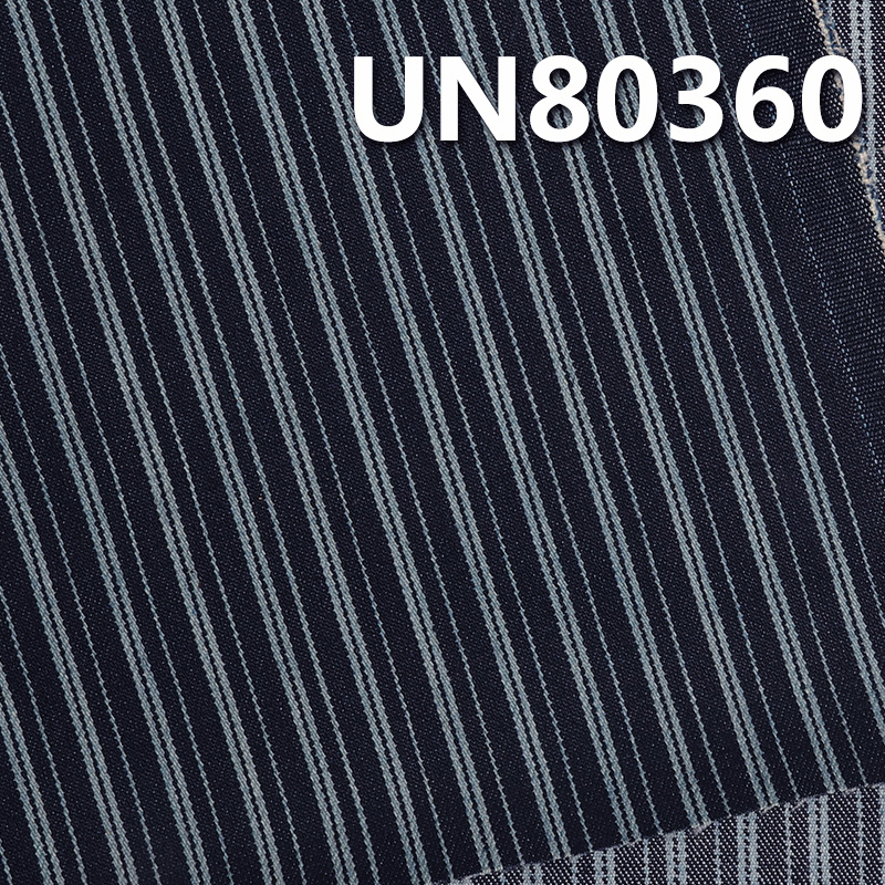 Stretch Striped Denim Fabric | 9.1 oz Poly Cotton Denim Fabric | For Denim Skirts Casual Denim Shirts