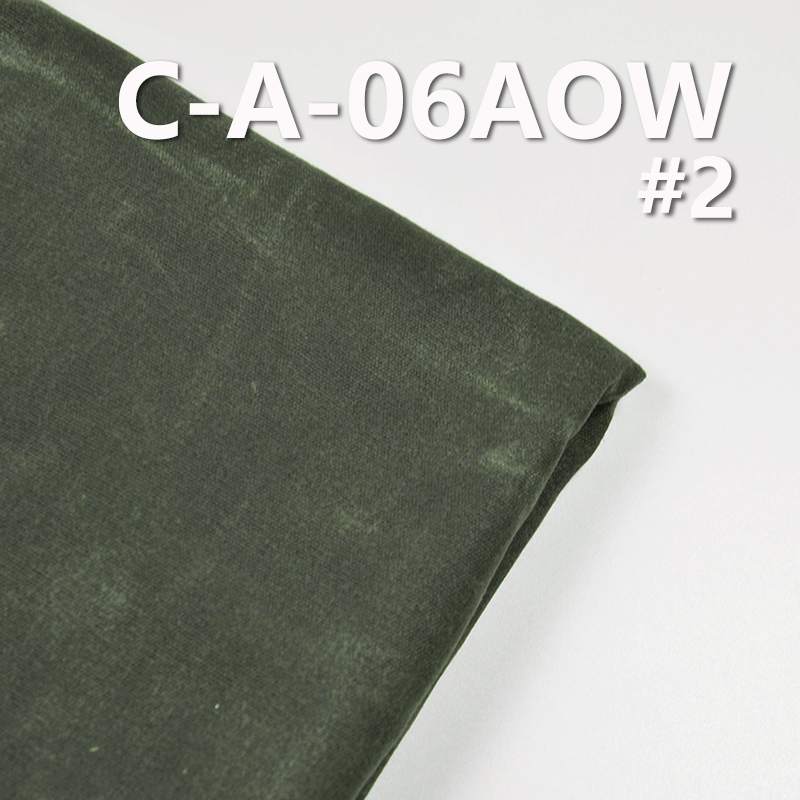 Waxed Canvas | Faux Leather Fabric | 370g/m²  Heavyweight Canvas | Wet Waxed| Bags, Footwear, Luggage Fabric