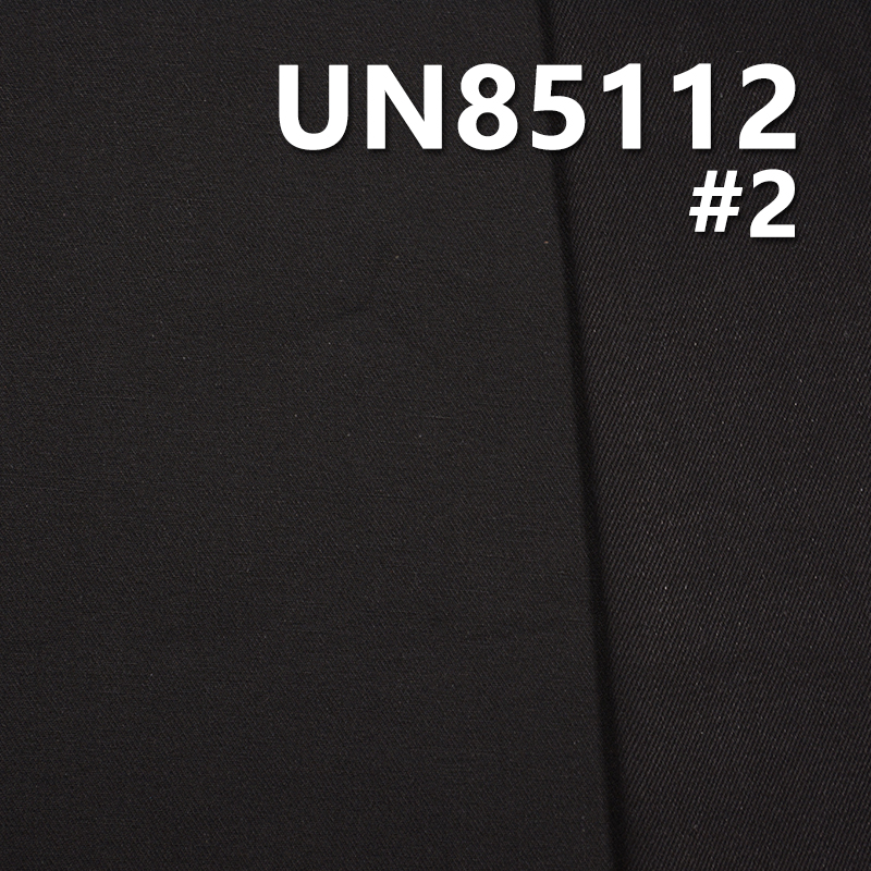 13oz Cotton-Viscose Black Warp and Weft Denim Fabric | 3/1 "Z" Twill Denim | Jeans and Denim Jacket Fabric