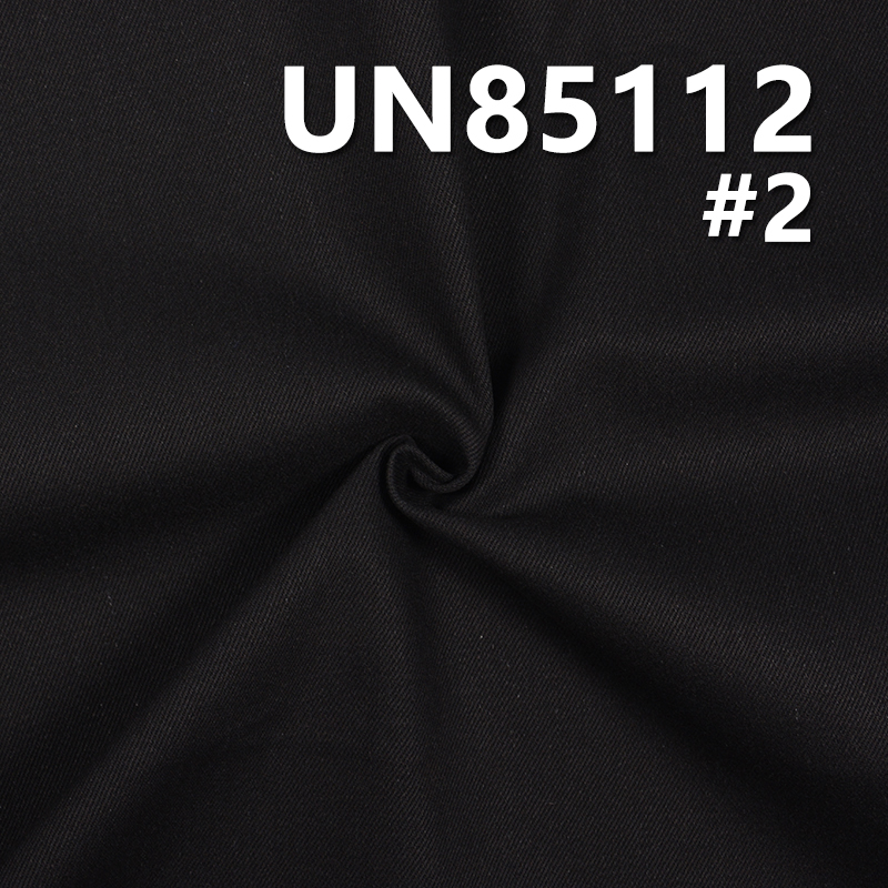 13oz Cotton-Viscose Black Warp and Weft Denim Fabric | 3/1 "Z" Twill Denim | Jeans and Denim Jacket Fabric