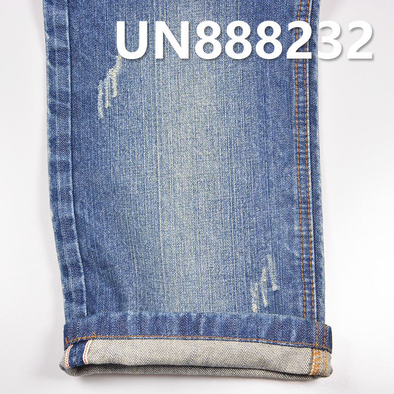 100% Cotton Denim |13.5oz “Z”Twill with Red Selvedge | Heavyweight Raw Denim | Jeans, Denim Jackets, Outerwear Fabric