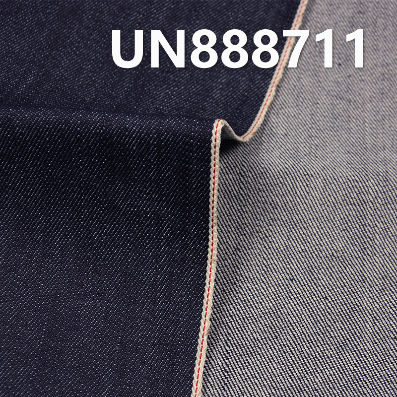 100% Cotton Selvedge Denim Fabric | 13oz Slub Twill Denim | Fabric for Autumn/Winter Jeans, Denim Jackets