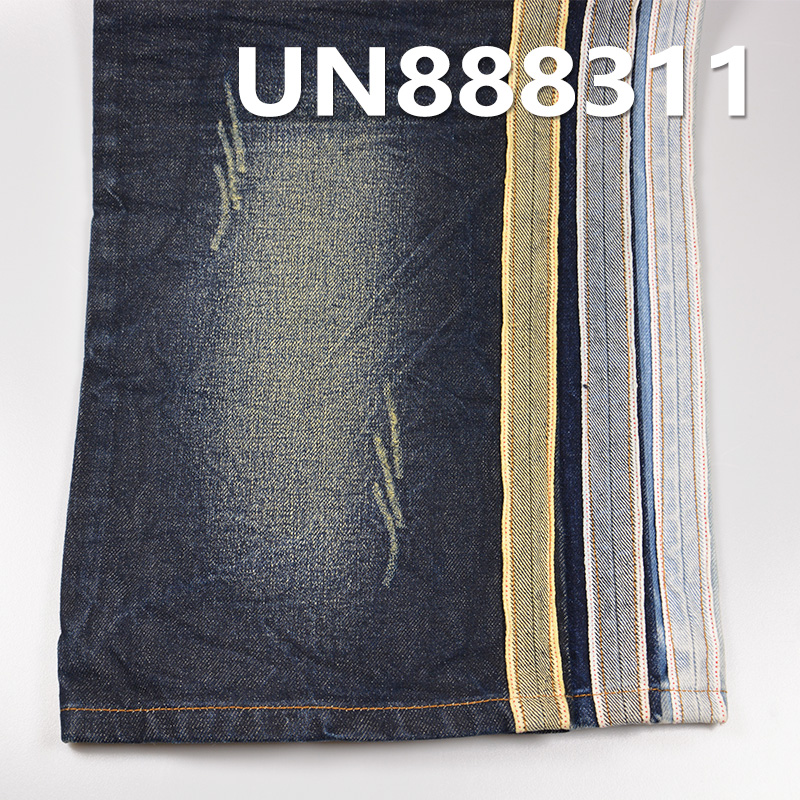 100% Cotton Selvedge Denim | 14.3oz (OZ) 3/1"Z"Twill Denim | Jeans, Streetwear Denim Jacket, Outerwear Fabric