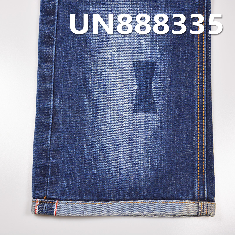 100% Cotton Selvedge Denim | 12.4oz Slub Cotton 3/1 "Z" Twill | Raw Denim | Jeans, Streetwear Jackets Fabric