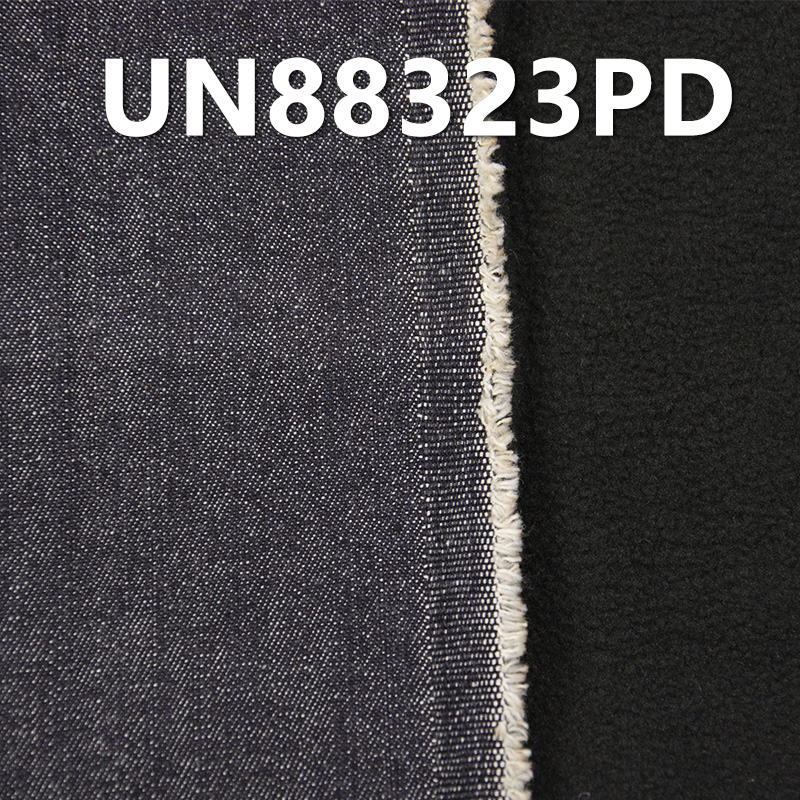 Cotton，Slub，Denim，Desized Bonded Fleece Denim 