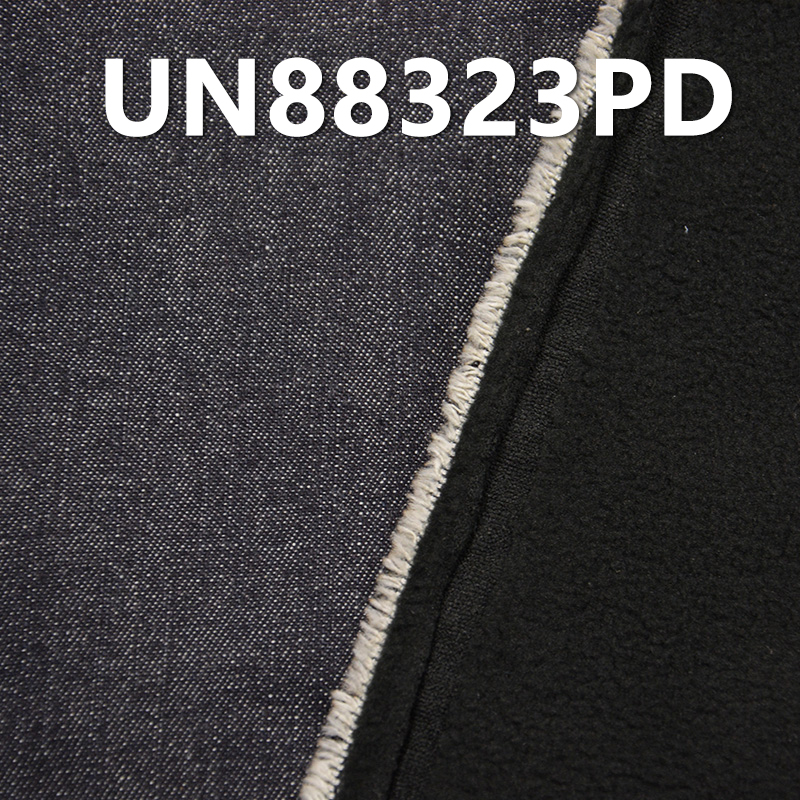 Cotton，Slub，Denim，Desized Bonded Fleece Denim 