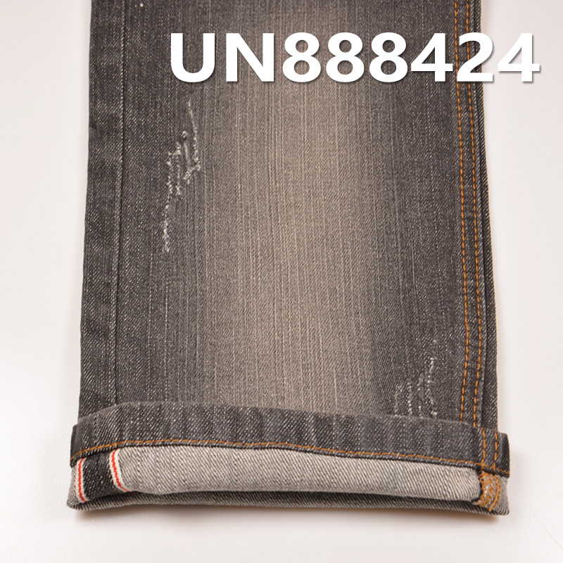 Cotton Stretch Selvedge Denim | 11.5oz Slub Cotton 3/1 "Z" Twill Denim | Raw Denim | Jeans, Streetwear Jackets Fabric