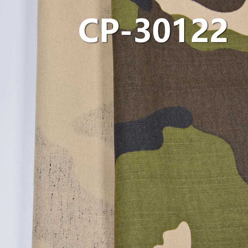 220g/m² Cotton Camouflage Print Fabric | Horizontal Slub Plain Weave | Jackets, Cargo Pants, Camouflage Suit Material