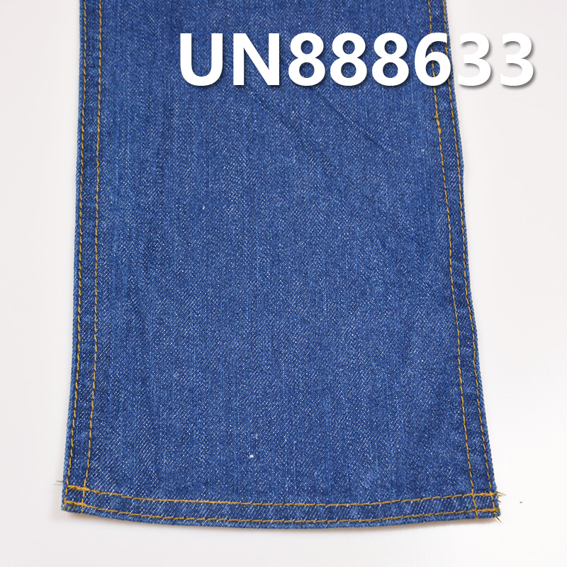 100%COTTON Selvedge Straight Slub Denim 30/31" 11.5OZ UN888633