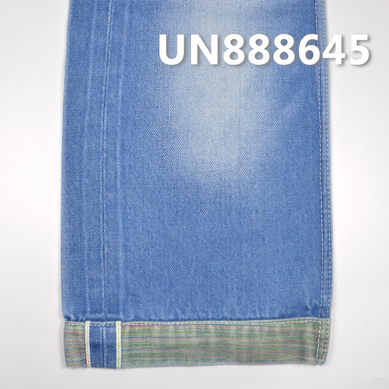 100% Cotton Slub Selvedge Denim Twill Color Bottom 32/33" 12oz UN888645