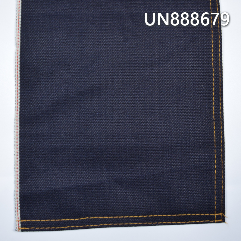 100% Cotton Denim Blue Canvas | 10.9 oz Double Warp Double Weft Selvedge Canvas | For Shoes Hats Bags Workwear Pants Jackets