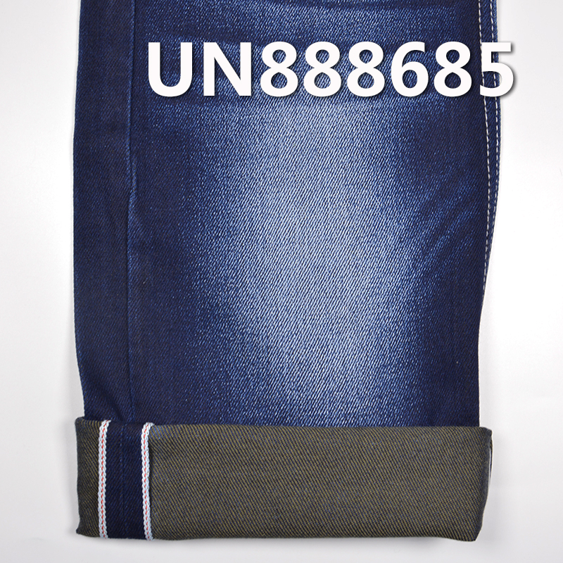 100% Cotton Yarn-Dyed Selvedge Denim Fabric | 12 oz 3/1 "Z" Twill Denim Fabric | For Jeans Denim Jackets Outerwear