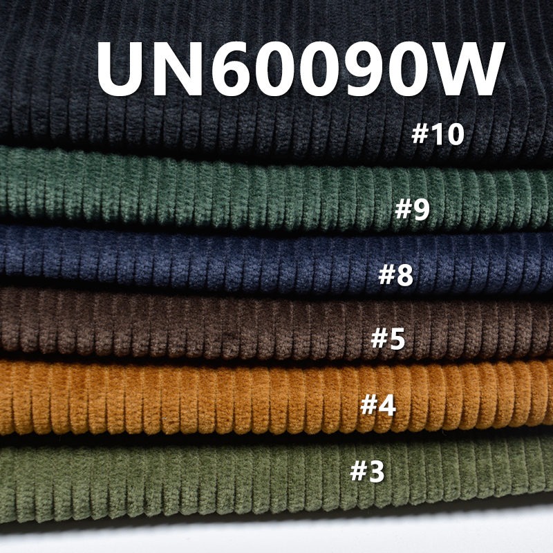 Wide Wale Cotton Corduroy Fabric | 300 g/m2 4.5 Wale Textured Wash | For Jackets, Trousers & Hats