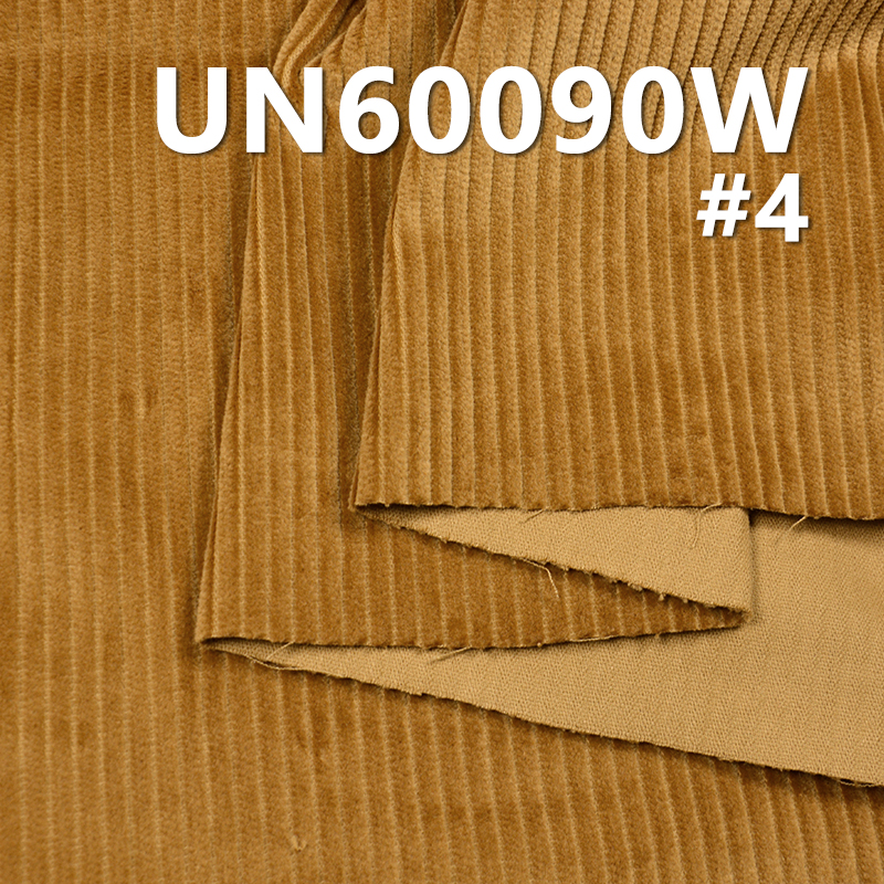 Wide Wale Cotton Corduroy Fabric | 300 g/m2 4.5 Wale Textured Wash | For Jackets, Trousers & Hats