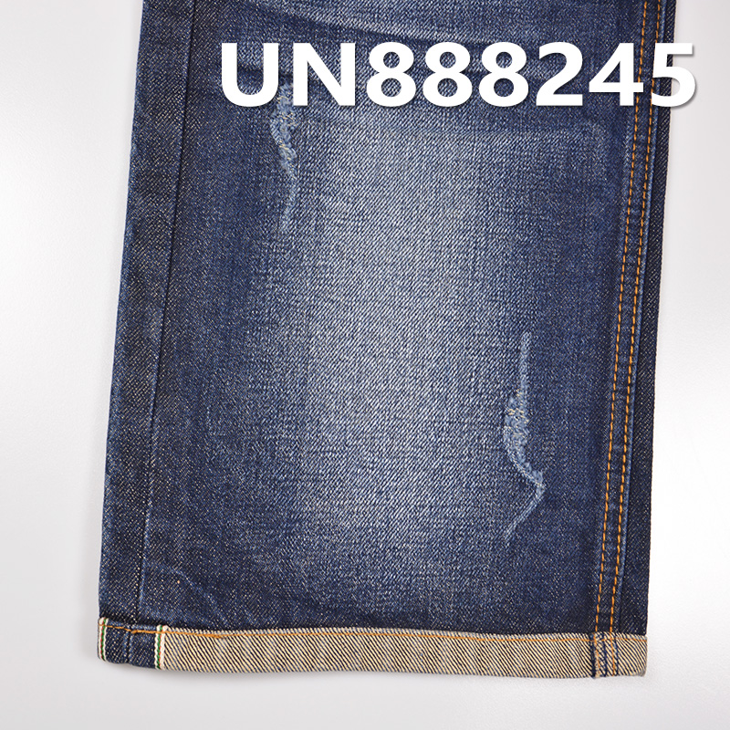 100% Cotton Selvedge Denim Fabric | 12.3 oz Desized Denim Fabric | For Jeans Denim Jackets Coats
