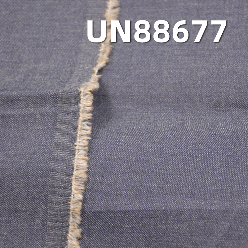 100% Cotton Combed Denim Fabric | 5oz Blue Fill Grey Denim | Fabric for Denim Skirts, Denim Shirts