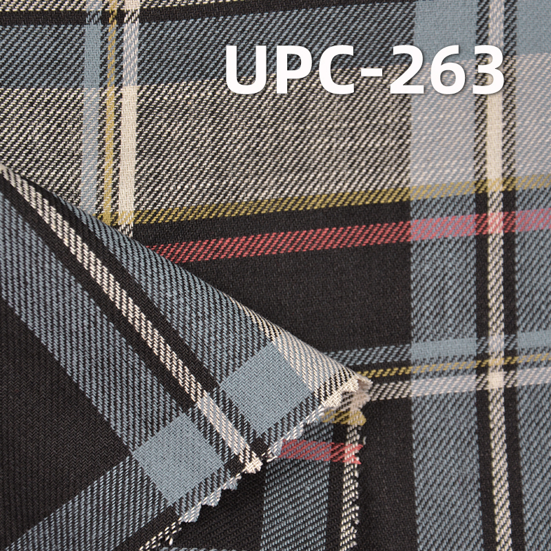100% Cotton Yarn-Dyed Check Fabric 4.7 oz | For Academic Style Skirts Shirts