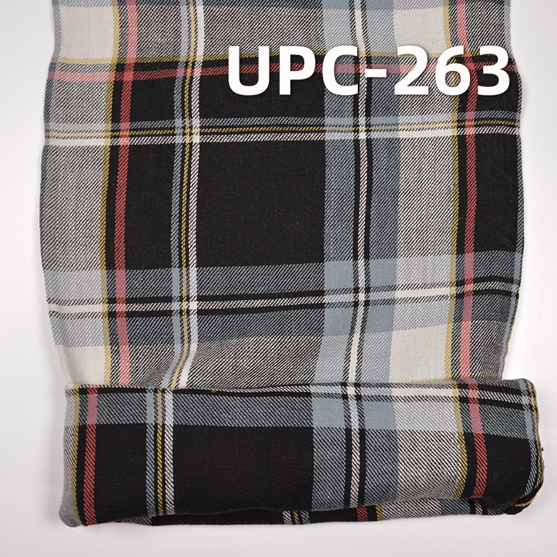 100% Cotton Yarn-Dyed Check Fabric 4.7 oz | For Academic Style Skirts Shirts