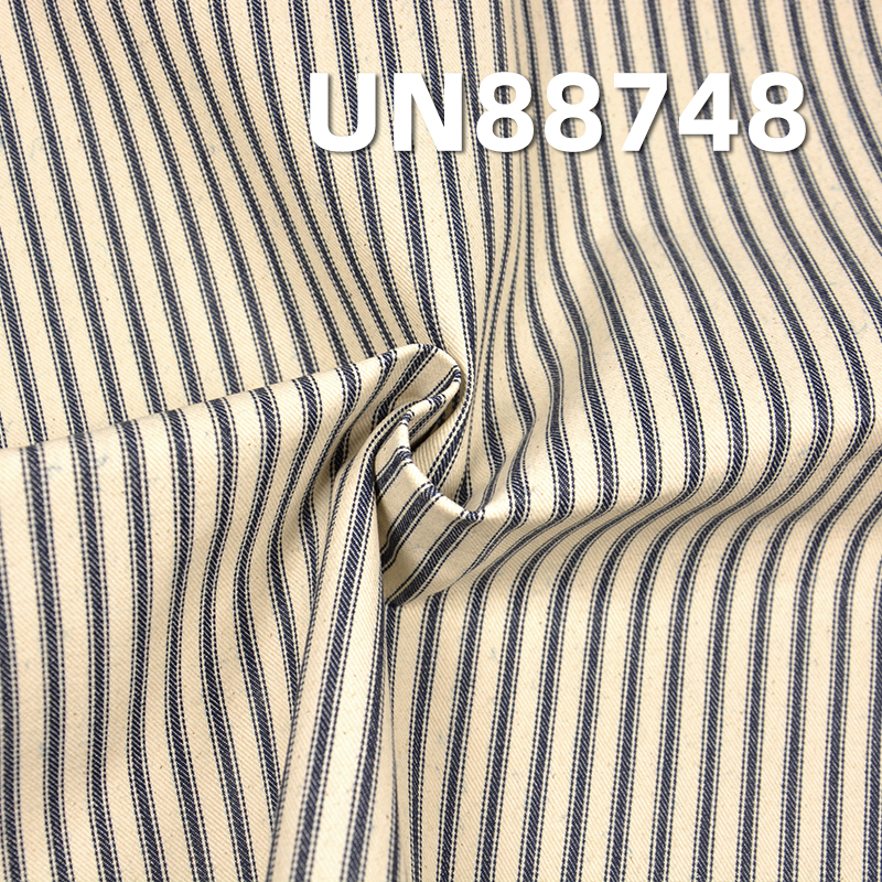 100% Cotton Strip Denim Twill  57/58" 7oz UN88748