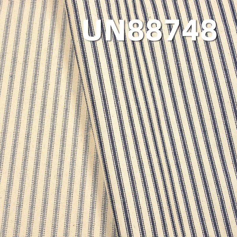 100% Cotton Strip Denim Twill  57/58" 7oz UN88748