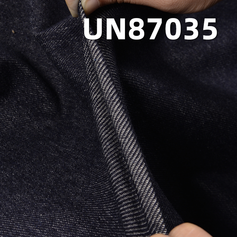 Indigo Knitted Denim Fabric | 10.8 oz Cotton Stretch Fabric | Fabric for Denim Pants and Casual Tops
