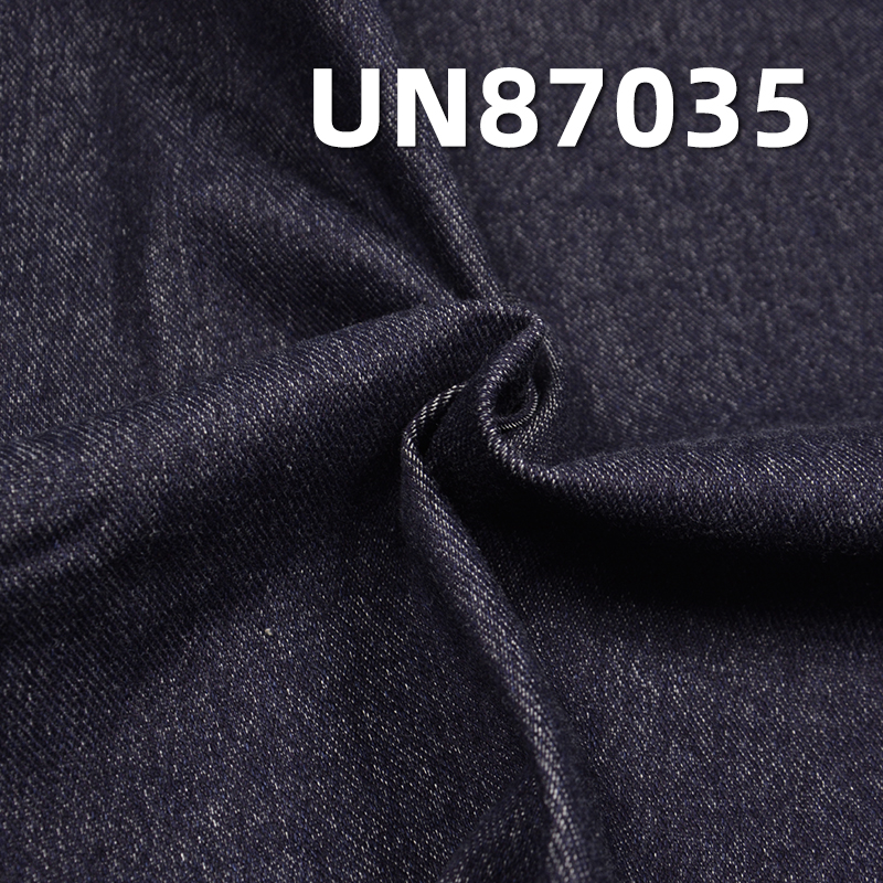 Indigo Knitted Denim Fabric | 10.8 oz Cotton Stretch Fabric | Fabric for Denim Pants and Casual Tops