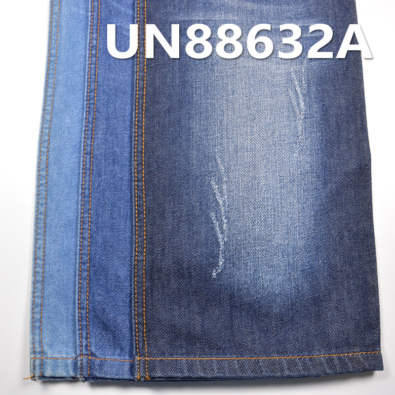 Mercerized  Denim | 11.8oz Cotton Warp Slub "Z" Twill Denim Fabric | Ideal for Jeans,Jackets,Outerwear