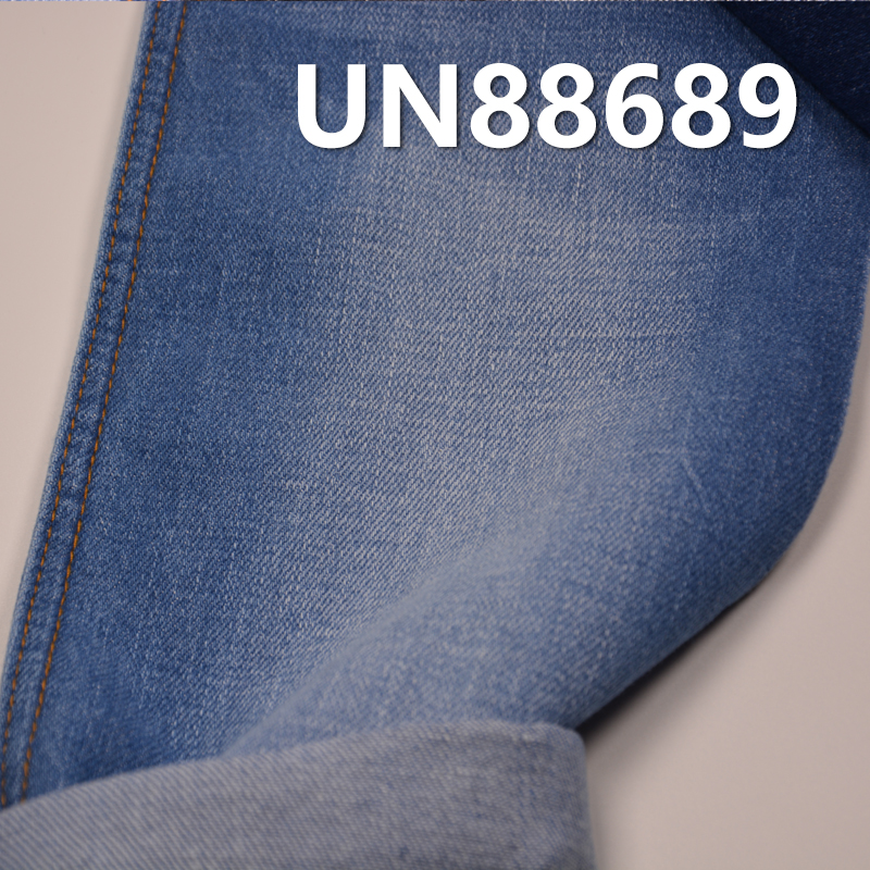 Stretch Denim Fabric | 12.7oz Cotton-Linen Stretch Twill Denim | 3/1 "Z"Twill Denim | Jeans, Streetwear Denim Jackets, Outerwear Fabric