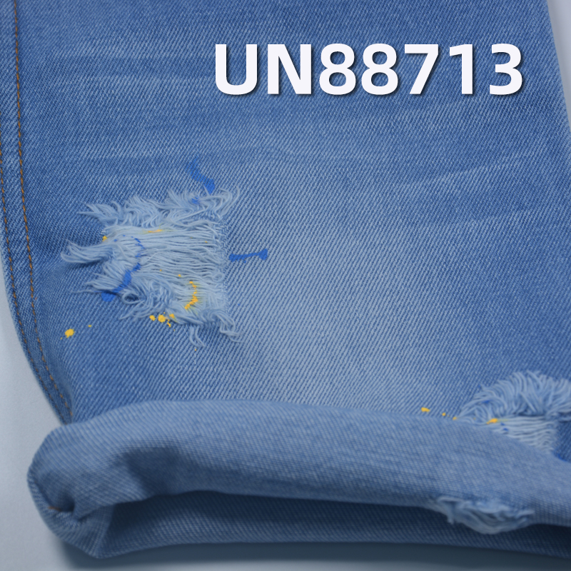 All-Cotton Slub Denim | 12oz Non-Stretch Wide Width Twill Denim | For Jeans & Denim Jackets