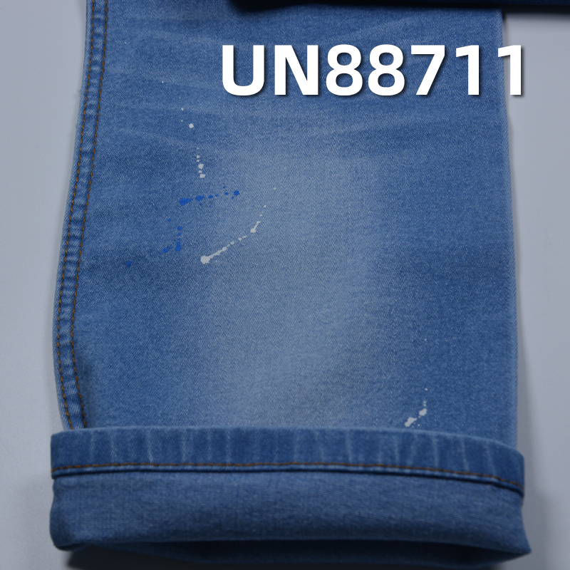 Stretch Slub Denim | 10.1oz Twill Denim Fabric | TR Stretch Fabric | For Denim Skirts & Denim Shirts