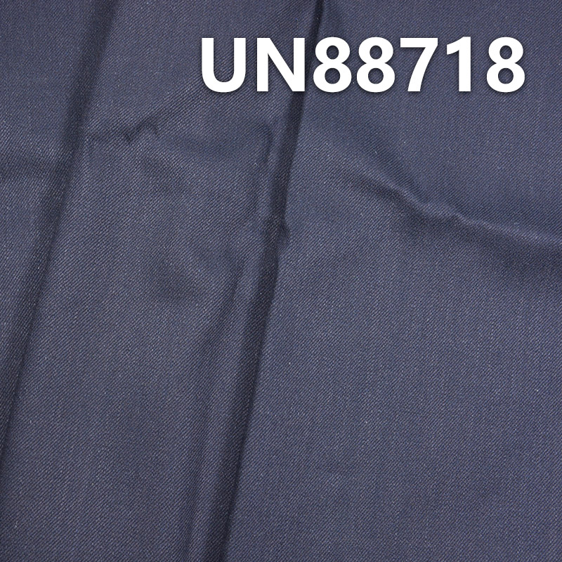 99% Cotton 1% Spandex Blue Fill Black Denim Twill 54/56" 12.3OZ UN88718