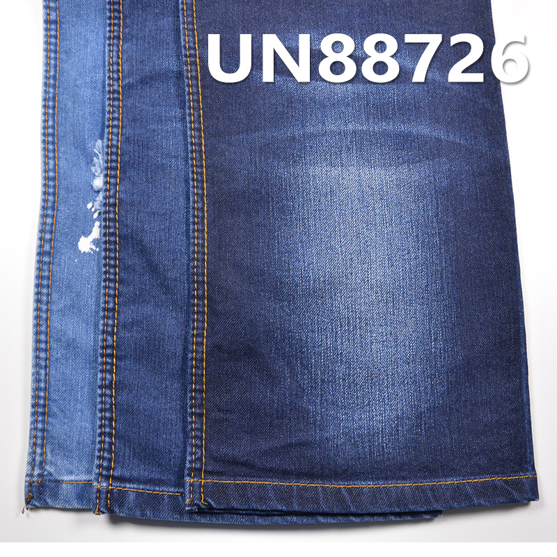 Moisture-Wicking Denim Fabric | 11oz Polyester Cotton High-impact Denim| Fabric for Jeans, Denim Skirts & Denim Jackets