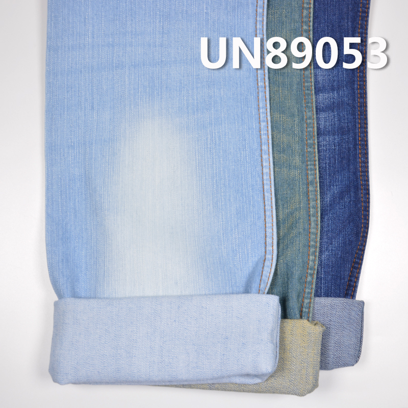 Stretch Denim Fabric | 9.7 oz Cotton Slub 3/1 "Z" Twill Denim Fabric | For Jeans Denim Skirts Tops