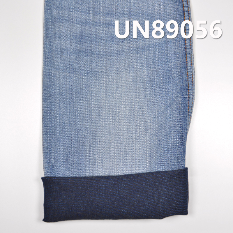 Cotton Poly Stretch Denim Fabric | 9.4 oz Slub 3/1 "Z" Twill Denim Fabric | For Jeans Denim Skirts Denim Tops