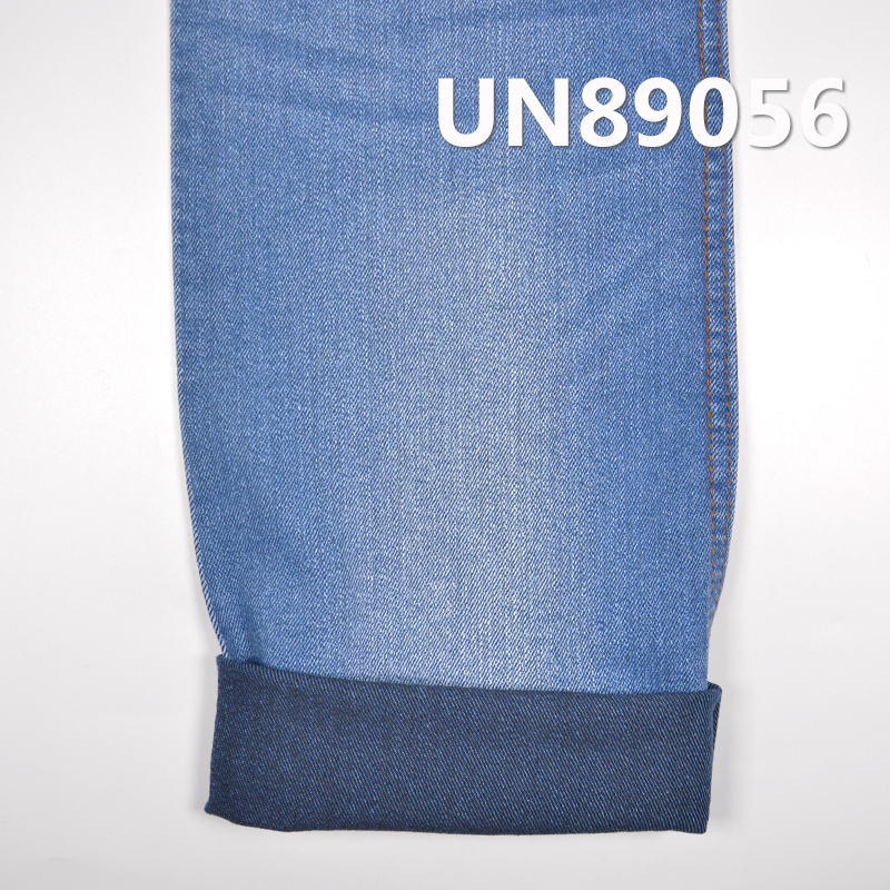 Cotton Poly Stretch Denim Fabric | 9.4 oz Slub 3/1 "Z" Twill Denim Fabric | For Jeans Denim Skirts Denim Tops