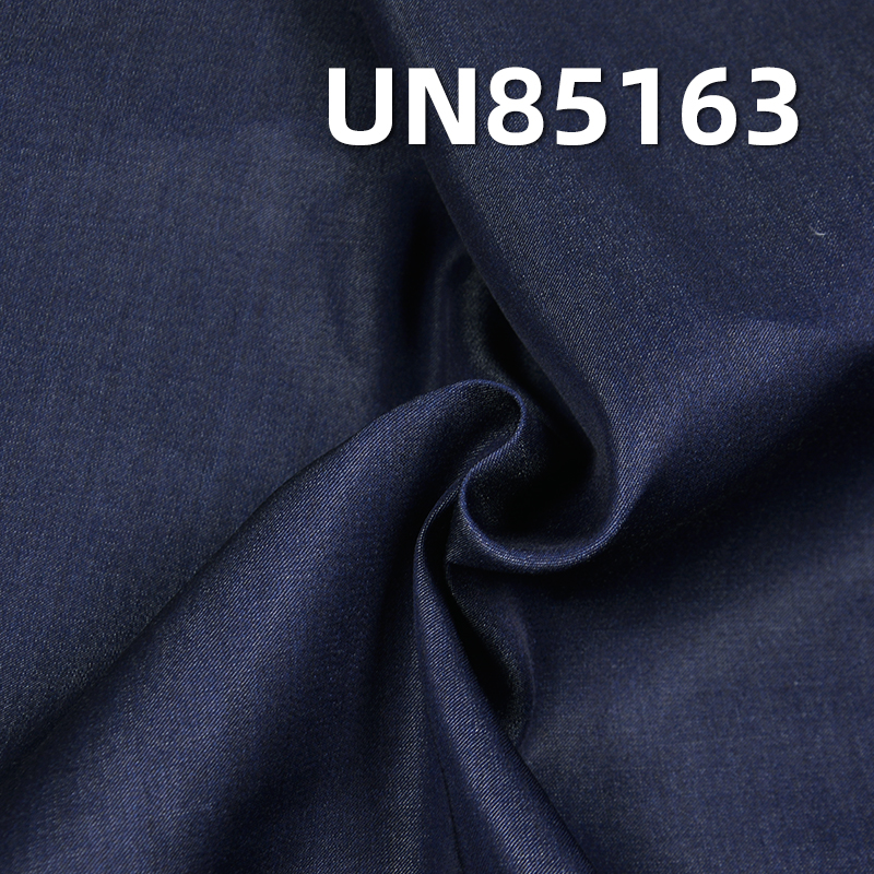 Pure Tencel Denim Fabric | 4.9 oz Sateen Twill Denim Fabric | Fabric for Denim Skirts and Casual Shirts