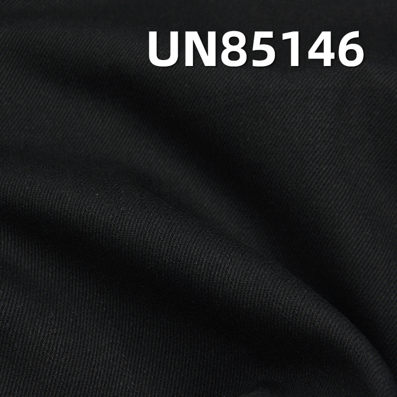 Black/Black Crosshatch Slub Denim | 13.3oz Heavyweight Denim | Fabric for Jeans, Jackets & Workwear