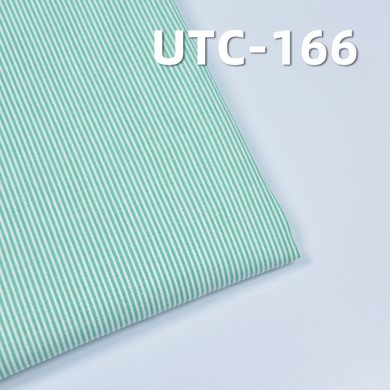T/C Color Woven Fabric | 119g/m² Pinstripe T/C Dyed Fabric | Striped Fabric | Fabric for Pants and Casual Shirts
