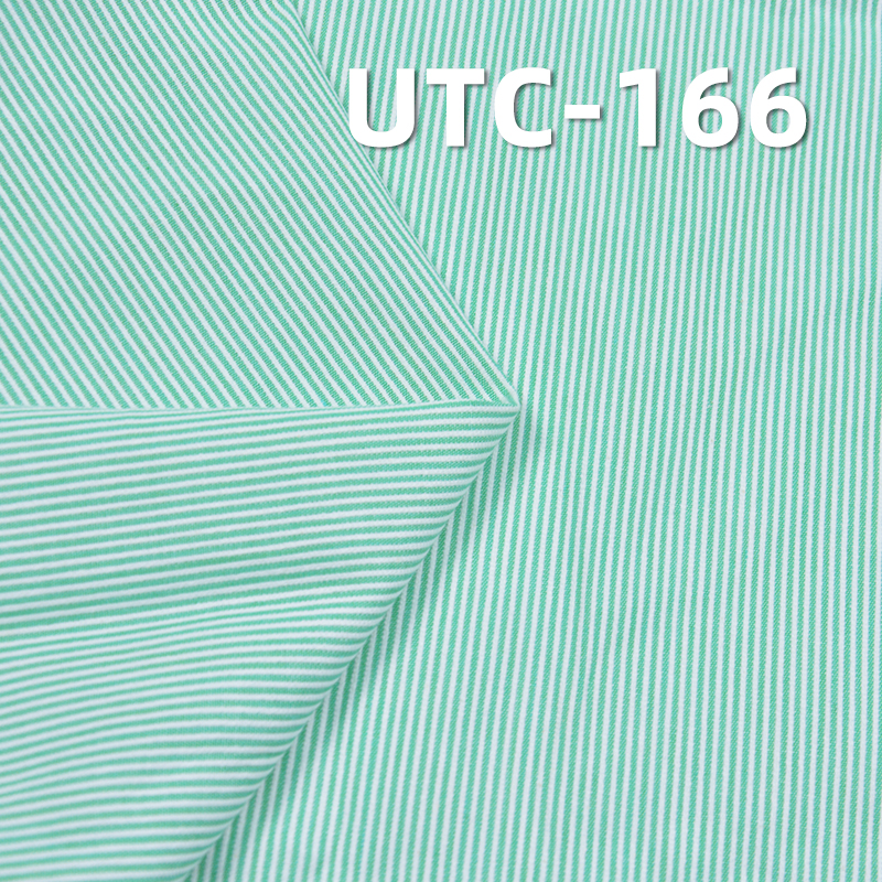 T/C Color Woven Fabric | 119g/m² Pinstripe T/C Dyed Fabric | Striped Fabric | Fabric for Pants and Casual Shirts