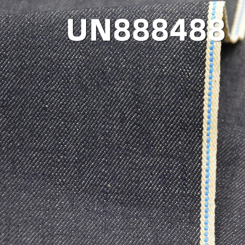 100% Cotton Denim |12.5oz Slub Cotton 3/1 "Z' Twill Selvedge Denim | Raw Denim Fabric for Jeans, Streetwear Jackets,Outerwear