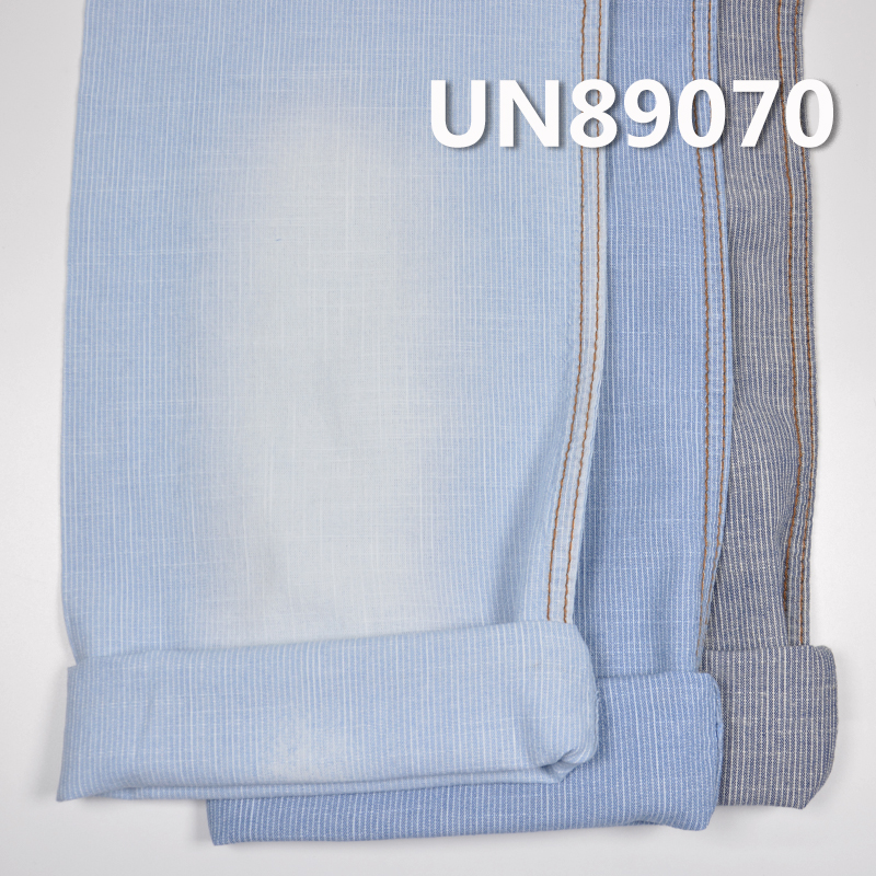 100%Cotton Stripe Denim 4OZ 57/59" UN89070