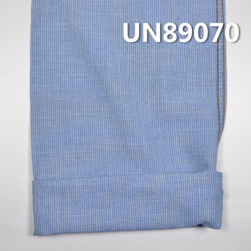 100%Cotton Stripe Denim 4OZ 57/59" UN89070