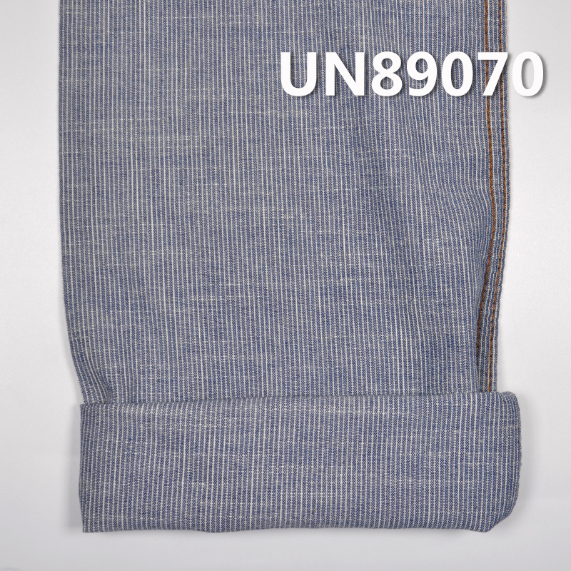 100%Cotton Stripe Denim 4OZ 57/59" UN89070
